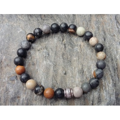 Matte picasso heren armband Matte picasso heren armband
